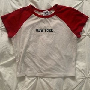 Princess Polly New York Baseball tee
